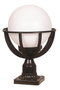Opviq BSU-68080-BSY-M5-KOP Lámpara de Pared Exterior Negro y Blanco